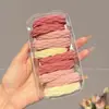 2026 Novo Modelo de Xuxinhas de Cabelo Infantis Que Não Danificam o Cabelo, Elásticos de Cabelo para Rabo de Cavalo Alto Que Não Desabam, Elásticos de Cabelo para Meninas com Alta Elasticidade