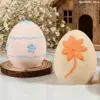 Huevo de Pascua Flor Huevo Vela Resina Silicona Molde Patrón DIY Huevo Forma Yeso Adorno
