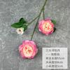 Rosa Ocidental Estilo Europeu Núcleo Embrulhado Buquê Falso Flor Do Casamento Flor Da Casa Flor De Seda Artificial 3 3 Peônia Estrangeira