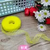 Cinta de copo de nieve de 1.5 cm estilo coreano encaje de lunares lazo DIY caja de regalo empaque de flores suministro a largo plazo