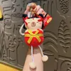 Muñeca Original Nacional de Dibujos Animados Nezha Llavero Colgante Muñeca Kappibala Capibara Dibujos Animados Adornos