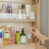 Panel de Espejo Acrílico Transparente para Gabinete para Evitar que los Artículos se Caigan, Panel de Cubierta de Almacenamiento Divisorio para Cosméticos de Gabinete de Baño