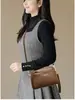 Bolsa feminina minimalista transfronteiriça, nova coleção outono 2026, bolsa versátil, bolsa de ombro estilo coreano, bolsa de mão moderna e fashion
