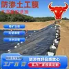 Geomembrana de HDPE para tanque de sedimentação de lagoa de oxidação, membrana anti-infiltração 1,0 mm, geomembrana para piscina de tratamento de esgoto e tanque de lama vermelha