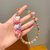 Bobina de Teléfono Dopamina Infantil para Niñas, Goma para el Cabello Multifuncional, Diadema, Collar, Accesorio para el Cabello de Corona Alta para Niña Pequeña, Diadema