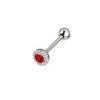 Venda transfronteiriça de argila macia diamante língua unha língua anel Europa e Estados Unidos piercing corpo jóias on-line atacado Amazon eBay