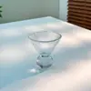 Copa de Vino Pequeña con Patrón de Piedras Preciosas Estilo Ins Nicho Creativo Lujo Accesible Taza de Pudín de Gama Alta Taza de Helado Taza de Café Pequeña