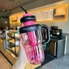 Taza Térmica Popular Jumbo de Acero Inoxidable 304 Taza de Hielo Botella de Agua Unisex de Alto Valor Taza Portátil para Exteriores con Popote