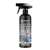 Removedor de película de óleo para vidros de carro, removedor de manchas potente, limpador de película de óleo para visão clara do para-brisa dianteiro, spray de limpeza repelente de insetos