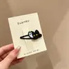 Presilha de cabelo de gatinho preto fofa para crianças, presilha de cabelo para franja de meninas, presilha BB para meninas, grampo lateral, acessório de cabelo