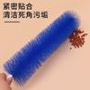 Escova Removedora de Poeira para Ventilador com Cabo Longo, Escova de Poeira Curva, Escova de Limpeza Doméstica Multifuncional, Sem Cantos Mortos, Espanador com Cerdas Macias