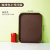 Bandeja Rectangular de Plástico para Catering de Uso Comercial en Restaurantes de Comida Rápida, Bandeja para Servir de Cafetería, Bandeja para Servir Engrosada Antideslizante
