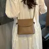 Bolsa Cruzada de Hombro Único de Moda Veraniega Transfronteriza Textura Casual Bolso Simple Diseño de Nicho Bolso Cuadrado Pequeño para Mujer