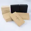 Fabricante de Caixas de Embalagem Personalizadas com Tampa e Base, Caixas Personalizadas para Carteira e Cinto, Caixas de Papelão Preto e Papel Kraft, Personalização em Pequenas Quantidades