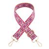 Nuevo bolso de cinta Jacquard de 3,8 cm, accesorio, correa de hombro ancha, ajustable, bandolera, bolso de mujer, correa larga de repuesto