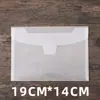 Changhe atacado a5 bolsa de documentos com fecho transparente fatura espessada horizontal a6 clipe armazenamento de papel abrasivo vertical molde de faca