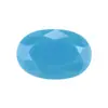 Anel Huagang Pedra Preciosa Formato de Ovo Nano Pedra Solta Oval Combinação de Pedras Nano Multicoloridas Superfície Resistente a Altas Temperaturas e Não Descoloração
