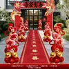 Decoraciones de Boda para Entradas de Jardín Rurales, Arreglos de Boda, Señales de Bienvenida Comunitarias, Tableros de Cartón de Pie, Adornos en Forma de Corazón