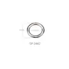 Traje de baño traje de baño ropa accesorios accesorios anillo redondo círculo 30MM hebilla de anillo de aleación de zinc herrajes metálicos anillo ovalado