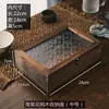 Atacado de artigos diversos de madeira vintage caixa de joias à prova de poeira para casa flor begônia sala de estar mesa de escritório quarto caixa de armazenamento com senso avançado
