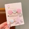 Conjunto de Presilhas de Cabelo Infantil Presilha Acabamento de Cabelos Rebeldes Presilha de Cabelo Cauda de Sereia Presilha Lateral para Bebê Presilha de Franja de Princesa para Menina
