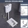 Desodorante para Baño Pequeño Inodoro de Pozo Inodoro de Sentadillas Lavabo de Sentadillas Inodoro de Sentadillas Cerámica Doméstica Inodoro de Sentadillas Juego de Cisterna