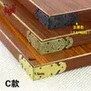 Móveis Antigos Acessórios de Latão Caixa Pequena Clássica Caixa de Joias Canto Acessórios Chineses Canto de Latão Canto de Cobre