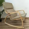 Sillón balancín nórdico sofá perezoso silla de balcón silla de ocio sillón reclinable para mujer embarazada sillón de casa para adulto simple