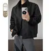 Estándar Nacional 90 Pluma de Pato Blanco Estilo Americano Chaqueta de Plumas de Piloto para Hombre, Corte Limpio, Gama Alta, Fresca y Elegante, Abrigo Corto Engrosado