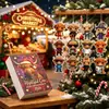 Producto nuevo transfronterizo Calendario de Adviento 2D de Vaca de las Tierras Altas 2026 Calendario de Navidad de Vaca de las Tierras Altas