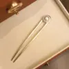 Pasador de Perlas Simple Transfronterizo Europeo y Americano para Mujer, Pasador Francés para Moño, Pasador de Gama Alta para la Parte Posterior de la Cabeza