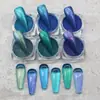 Fábrica en stock polvo de perla camaleónica para manicura pegamento de gota polarizado cáñamo diy brillo color mágico polvo camaleónico al por mayor