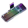 Set de Teclado y Ratón alámbrico AOC KM410 al por mayor para E-Sports Negocios Juegos Colorido Luminoso Textura Metálica