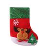 Calcetines navideños Calcetines navideños colgante de bolsa de regalo bolsa de dulces para niños calcetines de dibujos animados de tamaño pequeño decoraciones de bolsa de regalo