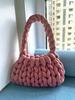 Hilo de Lana Islandesa Súper Grueso de Exportación Japonesa y Coreana Bolso de Tejido DIY Hecho a Mano Bolso Auto-Hecho Regalo para Novia Bolso Cruzado Venta al por Mayor