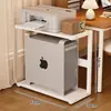 Soporte para Host Estante de Almacenamiento para Escritorio de Computadora Estante de Pie para Oficina Debajo del Escritorio Almacenamiento de Impresora y Archivos Estación de Trabajo de Acabado