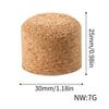 Pipa de Madera Maciza Limpiador de Ceniza de Corcho Anticolisión Portátil Herramienta de Limpieza de Pipa Accesorios Sacudir Ceniza