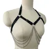 ZIZ cadena elástica bondage cadena para cuerpo de mujer cadena en el pecho