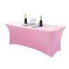 Capa de Mesa Elástica Amazon Transfronteiriça Toalha de Mesa Retangular Saia de Mesa para Banquete de Hotel Toalha de Mesa Descartável para Casa