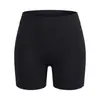 Pantalones cortos de seguridad sin costuras de seda helada de control de abdomen de cintura alta transpirables para verano, leggings deportivos
