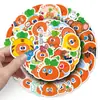 50 Piezas de Pegatinas de Muñeca Juguete de Moda Zanahoria Mojo, Pegatinas Decorativas Impermeables del Primero de Mayo