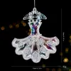 Nuevo Colgante de Copo de Nieve y Alce de Acrílico Colorido para Árbol de Navidad Decoraciones Navideñas DIY Adornos para Colgar en la Ventana