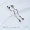 Acero de Titanio Antidesvanecimiento Superficie Lisa Forma de Corazón Estrella de Cinco Puntas Ovalada Gota de Agua Cierre de Langosta Cadena de Extensión Accesorios de Joyería Hechos a Mano para Bricolaje