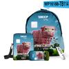 Nuevo Producto 3D Xinying Película Juego de Tres Piezas Bolso de Hombro Estuche para Lápices Mochila
