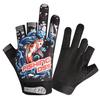 Guantes de Comercio Exterior para Hombres y Mujeres, Tres Dedos Expuestos, Antideslizantes, Deportes al Aire Libre, Ciclismo, Elásticos, Estampados, Delgados, Protección Solar, Pesca, Separación de Dedos para Adultos