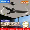 2026 Nuevo Modelo Ventilador de Techo Minimalista Italiano Silencioso para Dormitorio, Ventilador de Pasillo para el Hogar Sin Luz, Iluminación Zhongshan