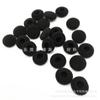 Producido 40mm Auriculares Esponja Pequeña Esponja Doble Cubierta de Algodón para Micrófono de Auriculares Algodón para Agujero