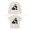Europeu e Americano Transfronteiriço Americano Retrô High Street Punk Harajuku Estilo Estampado Moda Casual Versátil Tendência Camiseta Top Y2K