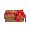 Directamente del fabricante: Caja de Almacenamiento Rectangular de Mimbre Tejido Vintage para Escritorio, Caja de Regalo Estilo Occidental, Caja de Regalo para el Festival de Mediados de Otoño