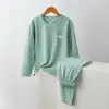 Algodón Puro Ropa Interior de Otoño Pantalones de Otoño para Adolescentes Estudiantes Ropa Interior Básica para Niñas Pijamas para Niñas Pequeñas Pijamas Infantiles Algodón Lycra Algodón Ropa Térmica
